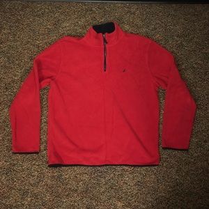 Red NAUTICA fleece